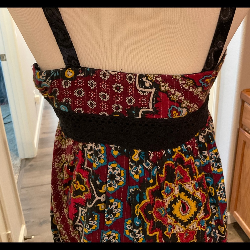 Multi Pattern Dress - image 5